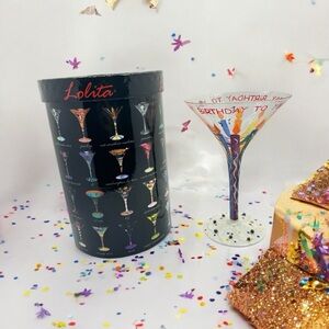 Lolita Colorful Martini Glass Party Decorations